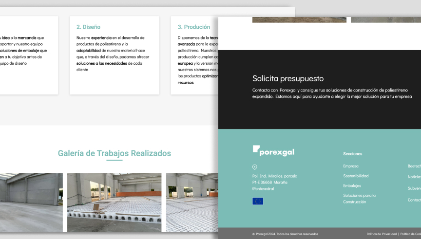 Galería Imagen Web Porexgal 2